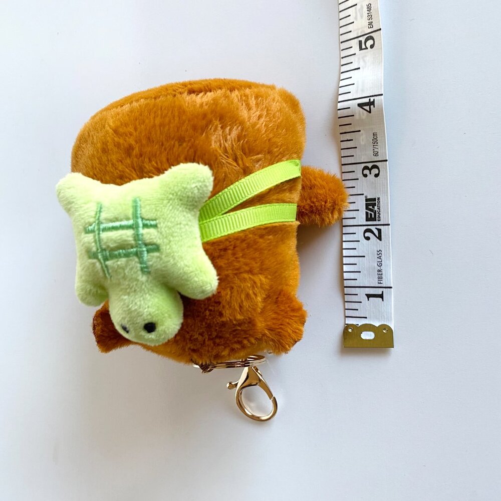 Capybara Plushie Keychains Purse Charms - Picture 2 of 6